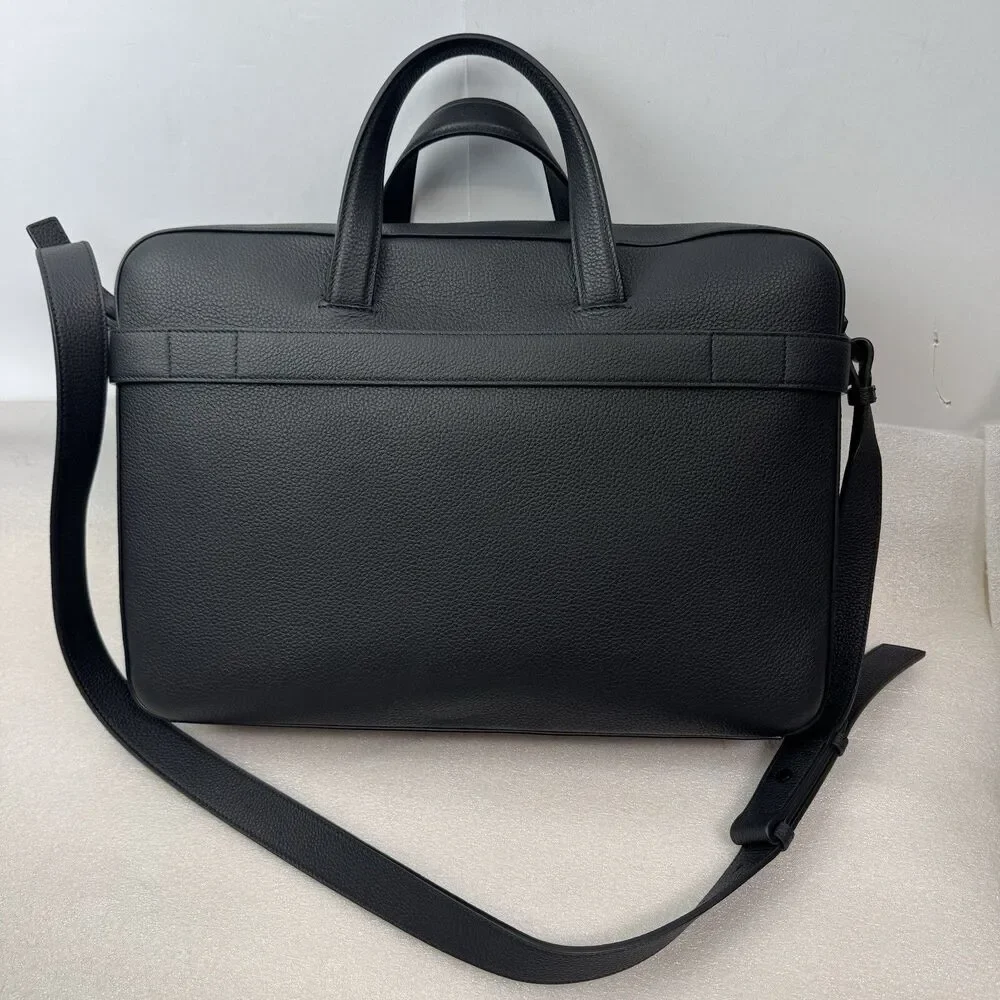 Ferragamo Business bag with Gancini Buckles Briefcase with Shoulder Strap